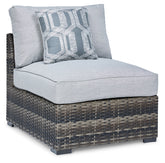 Best Deals Furniture - Ashley Furniture - Harbor Court Armless Chair with Cushion (Set of 2) - Armless Chair w/Cushion (Set of 2) - P459-846